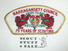 Narragansett Council sa4b CSP - Scout - 75th Jubilee