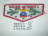 Order of the Arrow Lodge #6 Wagion s1 Flap Patch