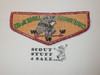 Order of the Arrow Lodge #165 Chautauqua f1a First Flap Patch