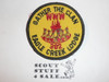 Order of the Arrow Lodge #382 Eagle Creek r3 round Patch