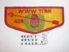 Order of the Arrow Lodge #404 Ti'ak s6b Flap Patch - Boy Scout