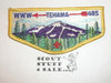 Order of the Arrow Lodge #485 Tehama s2 Flap Patch