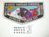 Order of the Arrow Lodge #531 Esselen s17 OA 75th Anniversary Flap Patch