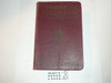 1925 Handbook For Scoutmasters, Second Edition, eighth Printing, lite wear, Maroon color cover