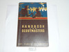 1953 Handbook For Scoutmasters, Fourth Edition, Seventh Printing, Lite use