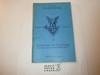 Knights of Dunamis Official Handbook, 1957, MINT condition