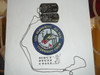 USS Pampanito Overnight Crew Patch and Dog Tags