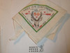 Section / Area 12-E Order of the Arrow Conference Neckerchief, 1965, used