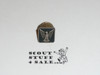 Eagle Scout Tie Tack Pin, 1970's STERLING Silver, Stange hallmark raised, square, new in box