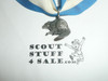 Silver Beaver Award, SB6B, 1980's, lt. use