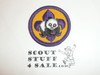 Boy Scout World Conservation Award Patch, on orange
