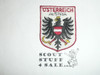 Vintage Osterreich Austria Souvenir Shield Patch