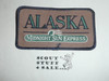 Vintage Midnight Epress Alaska Travel Souvenir Patch