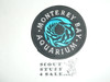 Vintage Monterey Bay Aquarium Travel Souvenir Patch, black