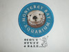 Vintage Monterey Bay Aquarium Travel Souvenir Patch, blue variety 2