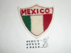 Vintage Mexico Travel Souvenir Chenille Patch