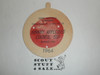 1964 National Jamboree Johnny Appleseed Council Cardboard Memento