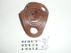 2001 National Jamboree Leather Neckerchief Slide