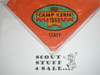 Camp Kern 1969 STAFF  Neckerchief, Southern Sierra Council