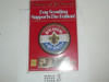 2010 100th Boy Scout Anniversary Commemorative Patch, Boy Scouting Supports the Nation Series, We're Backing Boy Scouts