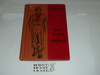 Athletics Library Bound Merit Badge Pamphlet, Type 6, Picture Top Red Bottom Cover, 10-65 Printing