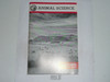 Animal Science Merit Badge Pamphlet, Type 9, Red Band Cover, 10-85 Printing