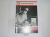 Electronics Merit Badge Pamphlet, Type 9, Red Band Cover, 6-84 Printing