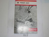 First Aid Merit Badge Pamphlet, Type 9, Red Band Cover, 4-89 Printing