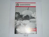 Gardening Merit Badge Pamphlet, Type 9, Red Band Cover, 2001 Printing