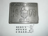 1976 Olympic Games USA Pewter Belt Buckle
