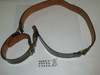 1967 Boy Scout World Jamboree Official Leather Belt with Brass Buckle, size 34, MINT condition