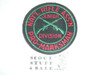 National Rifle Association NRA Junior Division Pro-Marksman Twill Patch, used in Scout Camps