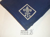 BSA National Supply Troop Neckerchief, Full Square, Royal Blue