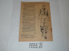 1952 Oakland Area Council Fundraising and Promotional Brochure