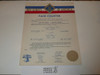 1953 Cub Scout Pack Charter, May