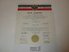 1967 Cub Scout Pack Charter, March