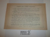 1910's Italian Boy Scout Advancement Certificate, blank