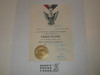 1968 Eagle Scout Certificate