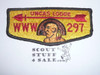 Order of the Arrow Lodge #297 Uncas s1a Flap Patch