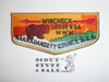 Order of the Arrow Lodge #534 Wincheck s18 Flap Patch