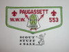 Order of the Arrow Lodge #553 Paugassett s7 Flap Patch
