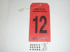 1989 National Jamboree Subcamp 12 Luggage Tag