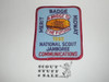 1993 National Jamboree Communications Merit Badge Staff Patch