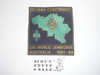 1987-1988 Boy Scout World Jamboree Belgian Contingent Patch