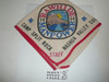 Camp Split Rock Rawhide STAFF Neckerchief, Nashua Valley Council, 1969