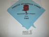 Sabattis Wilderness Camp STAFF Neckerchief, Watchung Area Council, lt blue