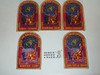Camp Wanocksett 80th Anniversary Patch Set, Nashua Valley Council, 2004, 13 Patch set