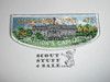 Order of the Arrow Lodge #470 Amangamek-Wipit s60 The White House Flap Patch
