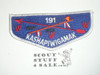 Order of the Arrow Lodge #191 Kashapiwigamak hs1 Flap Patch