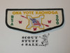 Order of the Arrow Lodge #500 Ona Yote Kaonaga f1 First Flap Patch